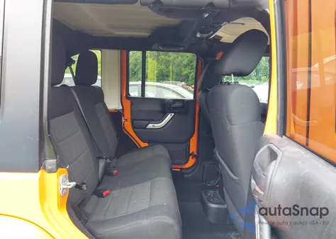 2012 Jeep Wrangler Unlimited Sahara z USA, uszkodzony, nr VIN 1C4BJWEG7CL163004